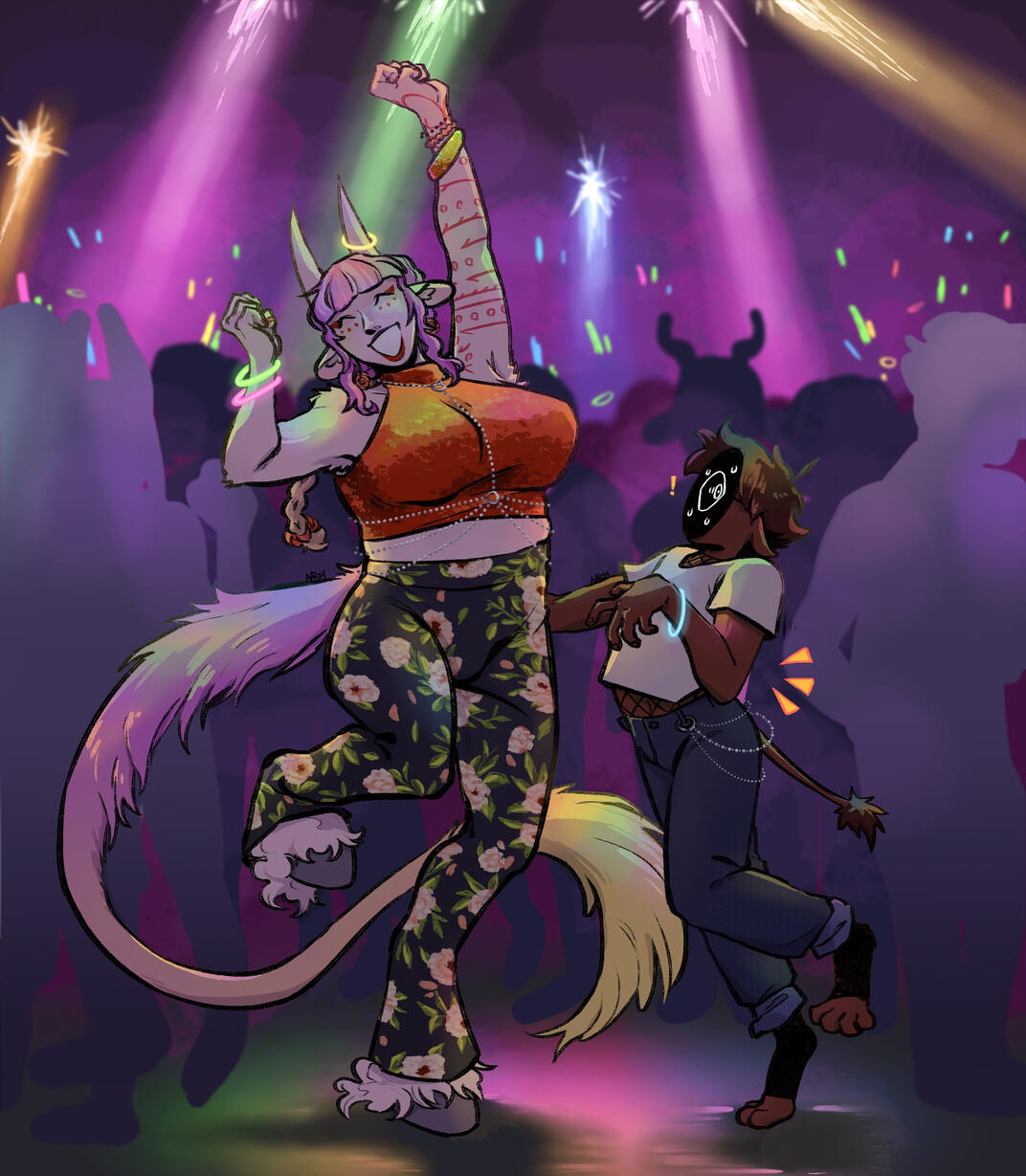 She's at the Club!
