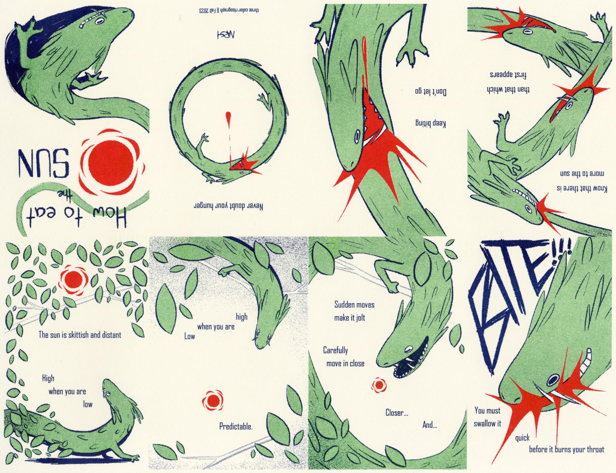 How to Eat the Sun zine