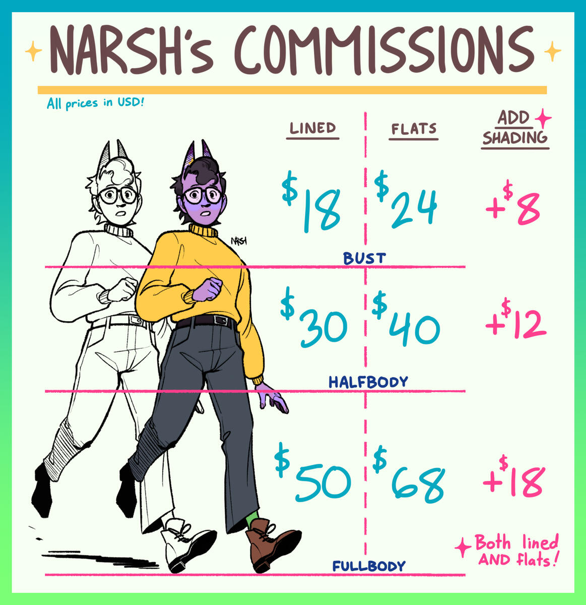 Commission Info - Page 1