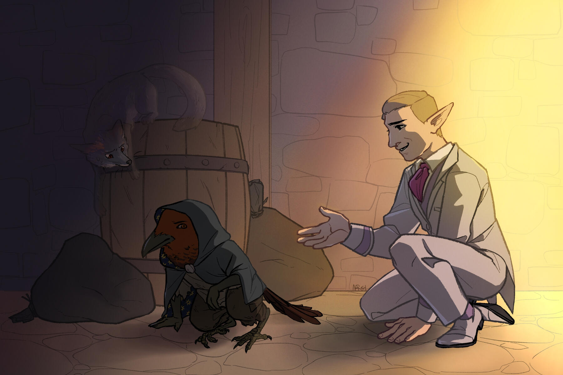 Colored+Shaded Fullbody